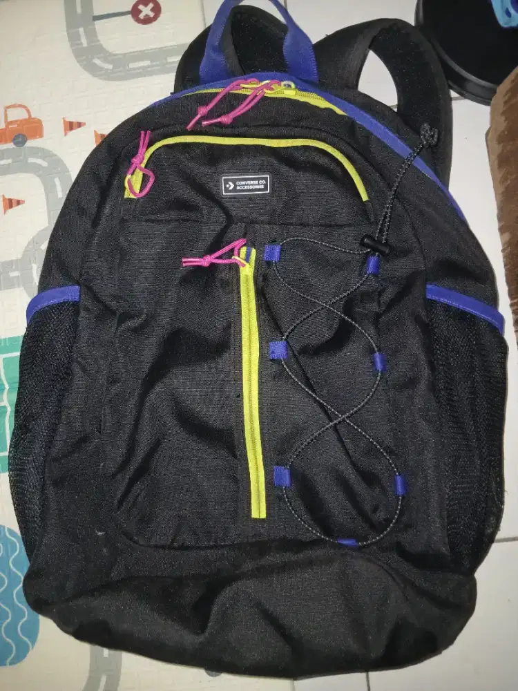 Tas ransel hitam Converse Transition Backpack