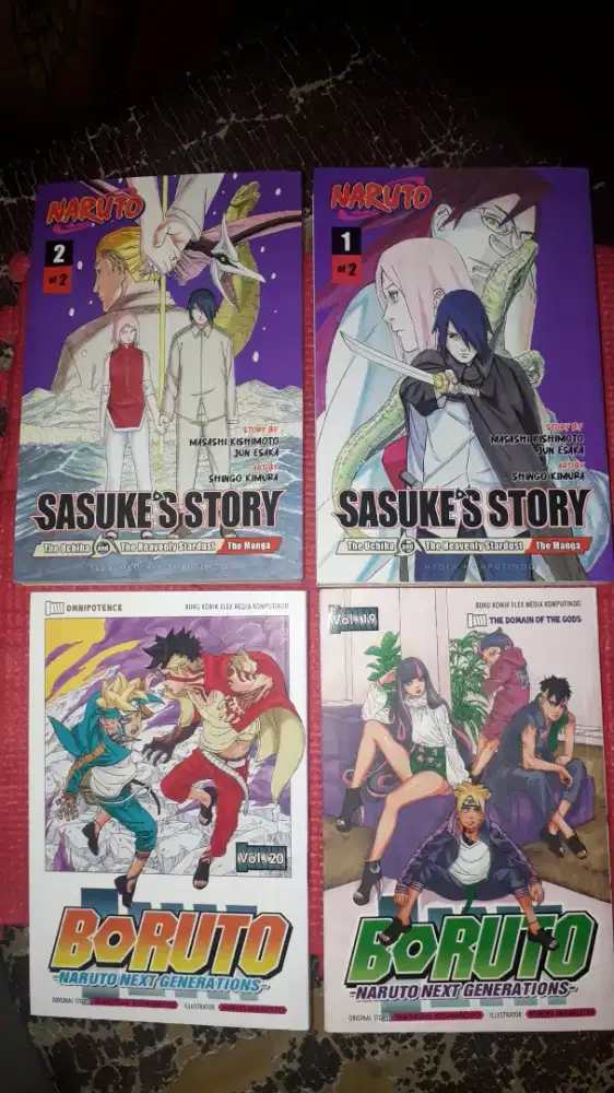 Komik Boruto,Naruto & Sasuke Story