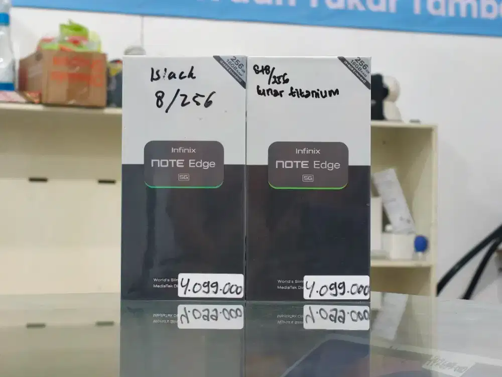 INFINIX NOTE EDGE 5G 8/256 NEW SEGEL PROMO TERMURAH