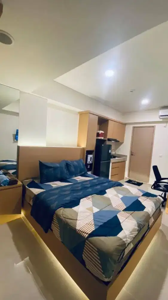 sewa harian apartemen green pramuka city