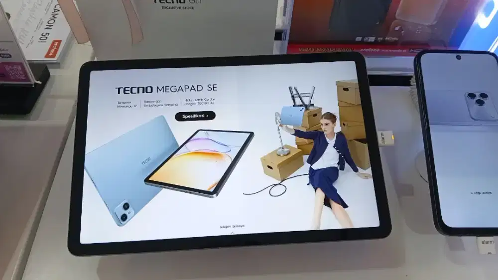 CICILAN TECNO MEGAPAD SE