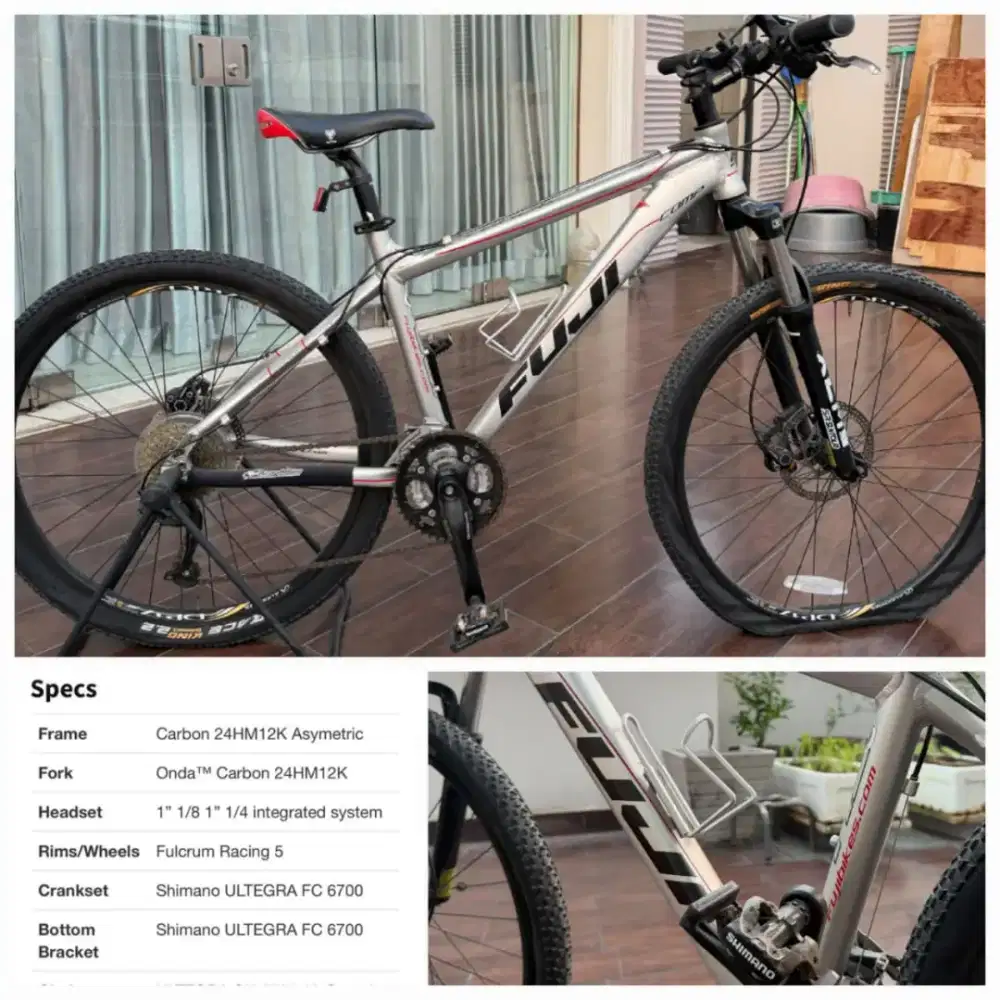 Preloved Sepeda Fuji Shimano