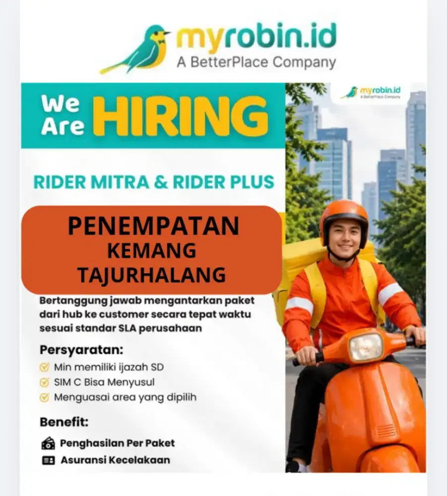 Kurir Motor & Driver Shopee Express