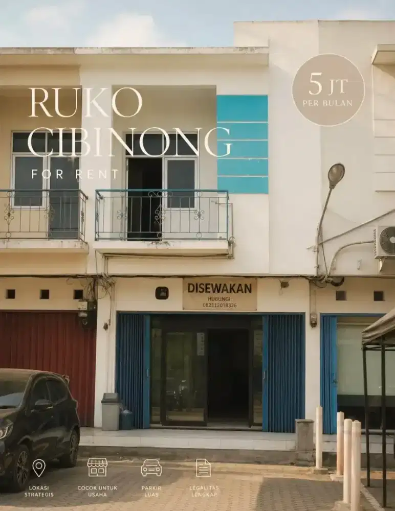 Dijual Ruko Strategis 2 lantai  Ruko Graha Cibinong