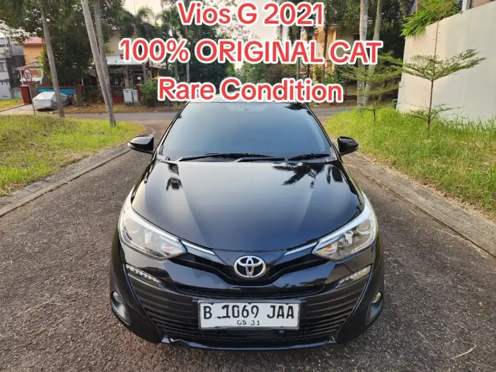 Toyota VIOS G 2021 FULL ORIGINAL 100 PERSEN LOW KM MURAH 177 JT SAJA