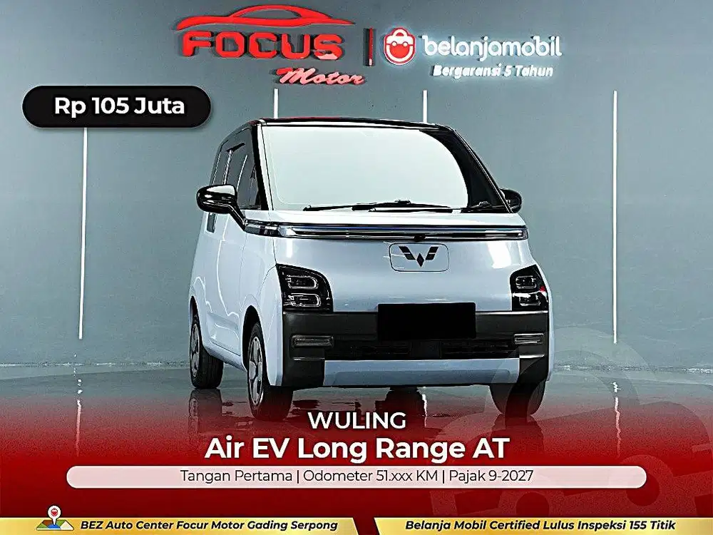 [ BERGARANSI ] Wuling Air EV Long Range AT 2023/2024