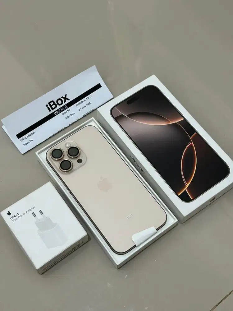 Iphone 16 Promax 1Tb 1000Gb iBox On Garansi Panjang