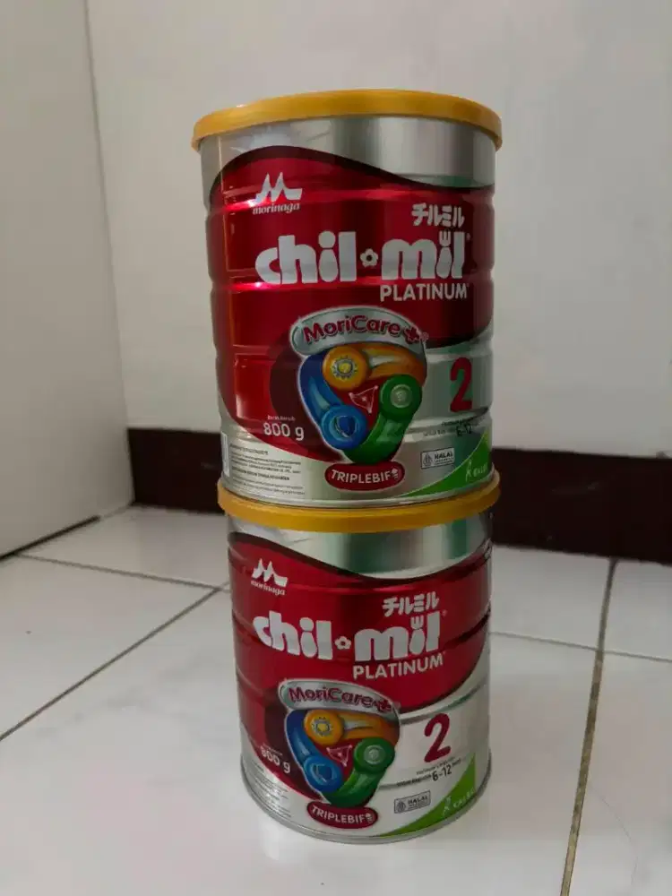 Morinaga cill mil platinum 800 gram 6-12
