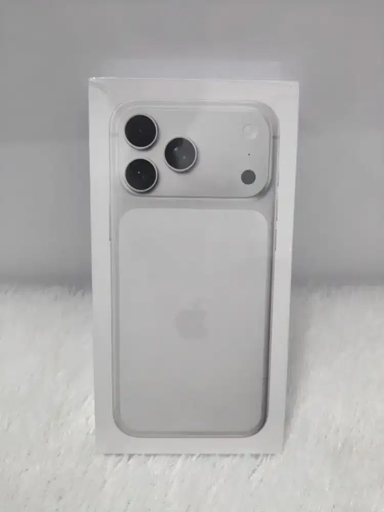 NEW iPhone 17 Pro Max 256GB - Silver Garansi Resmi iBox