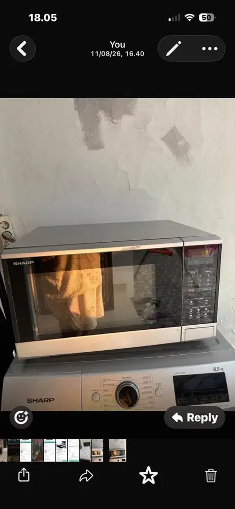Microwave sharp