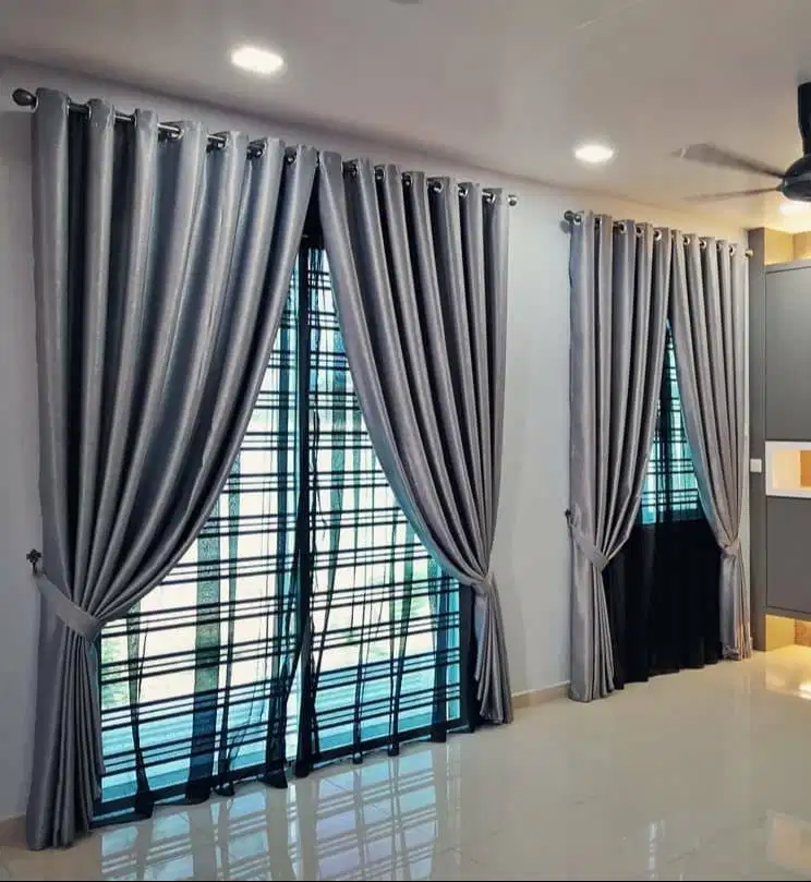 Jual Gorden Jendela & Pintu Gordyn Model Terbaru Wallpaper Dinding 3D