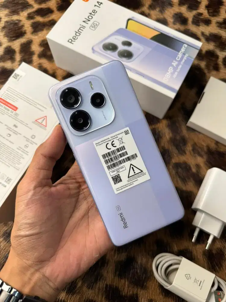 Redmi Note 14 5G 12/512GB Resmi (Violet)