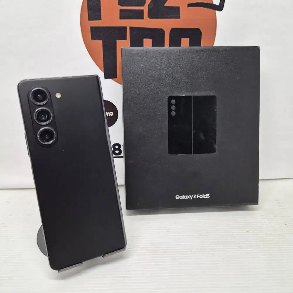 Samsung Z Fold 5 12/512GB Black Fullset No Minus No Kendala