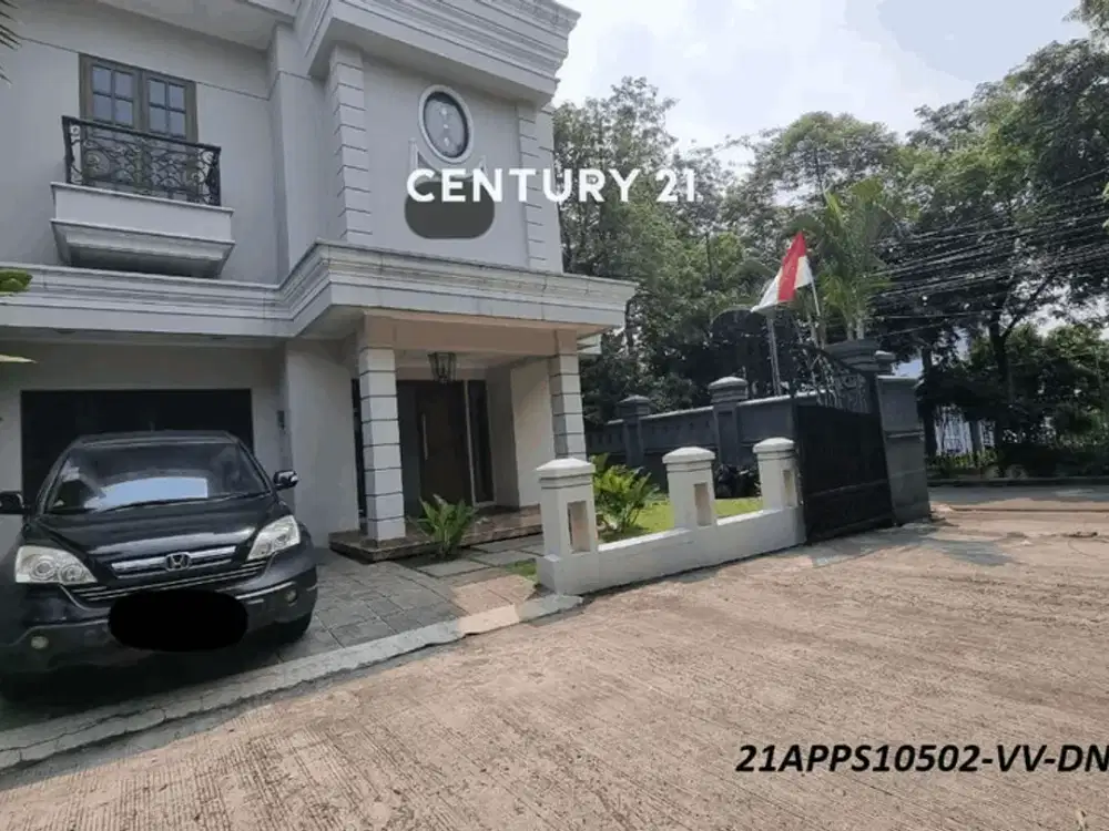 Dijual Rumah Hook American Clasic Siap Huni Deket MRT Lebak Bulus