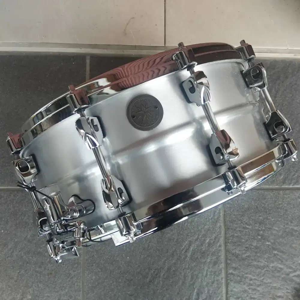 SNARE DRUM TAMA STARPHONIC ALUMINUM MADE IN JAPAN