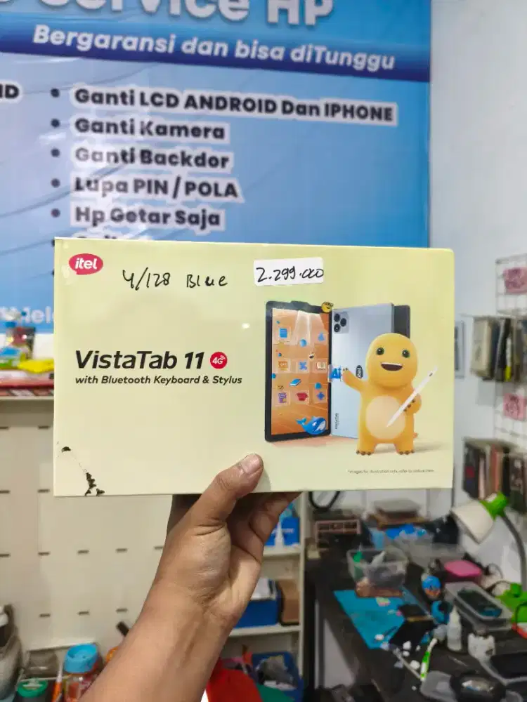 ITEL VISTA TAB 11 4/128 NEW SEGEL PROMO TERMURAH