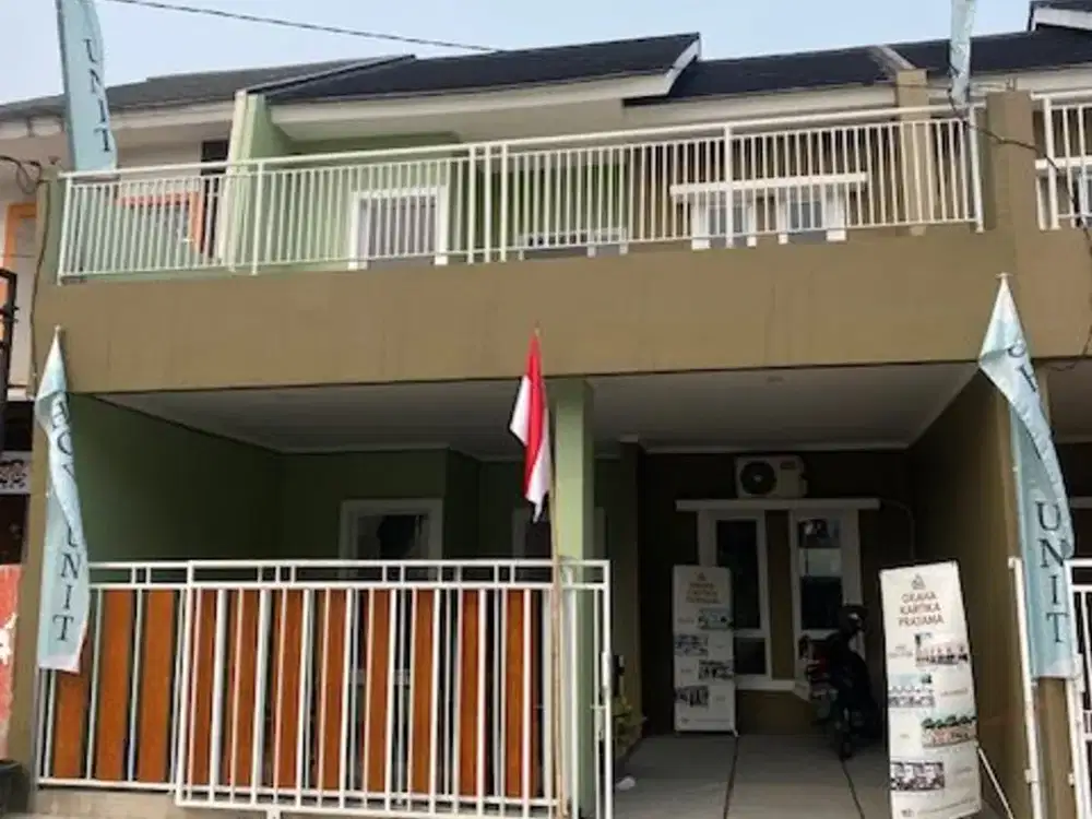 Rumah baru selesai bangun lokasi strategis di Graha Kartika Pratama . Cibinong