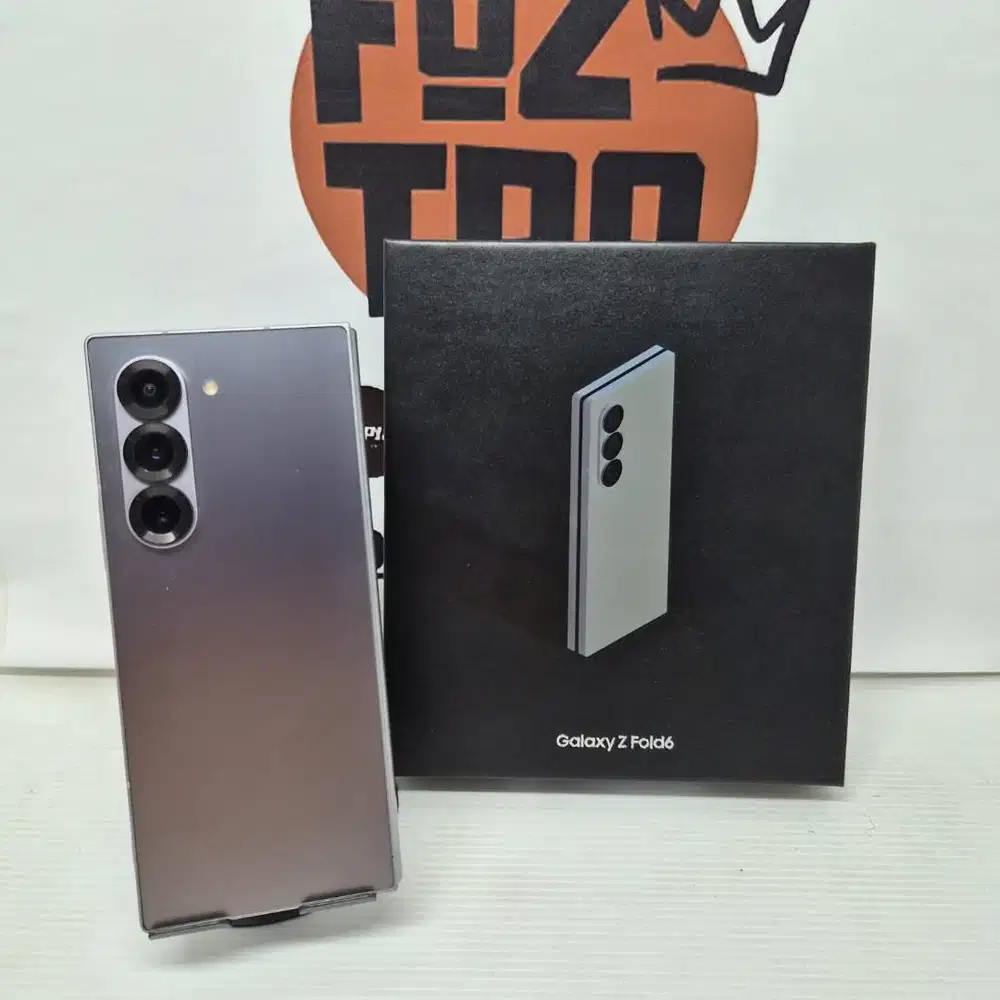 Samsung Z FOLD 6 12/512gb SILVER FULLSET No Minus EX SEIN