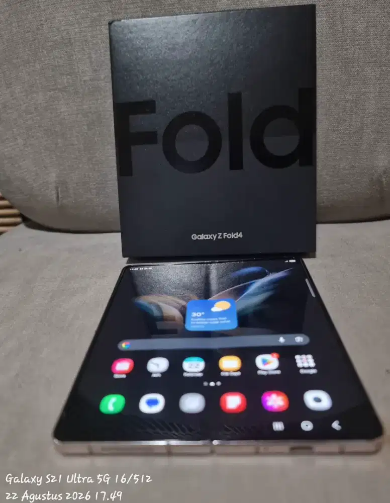 Samsung Z Fold 4 Eks Sein Fullset
