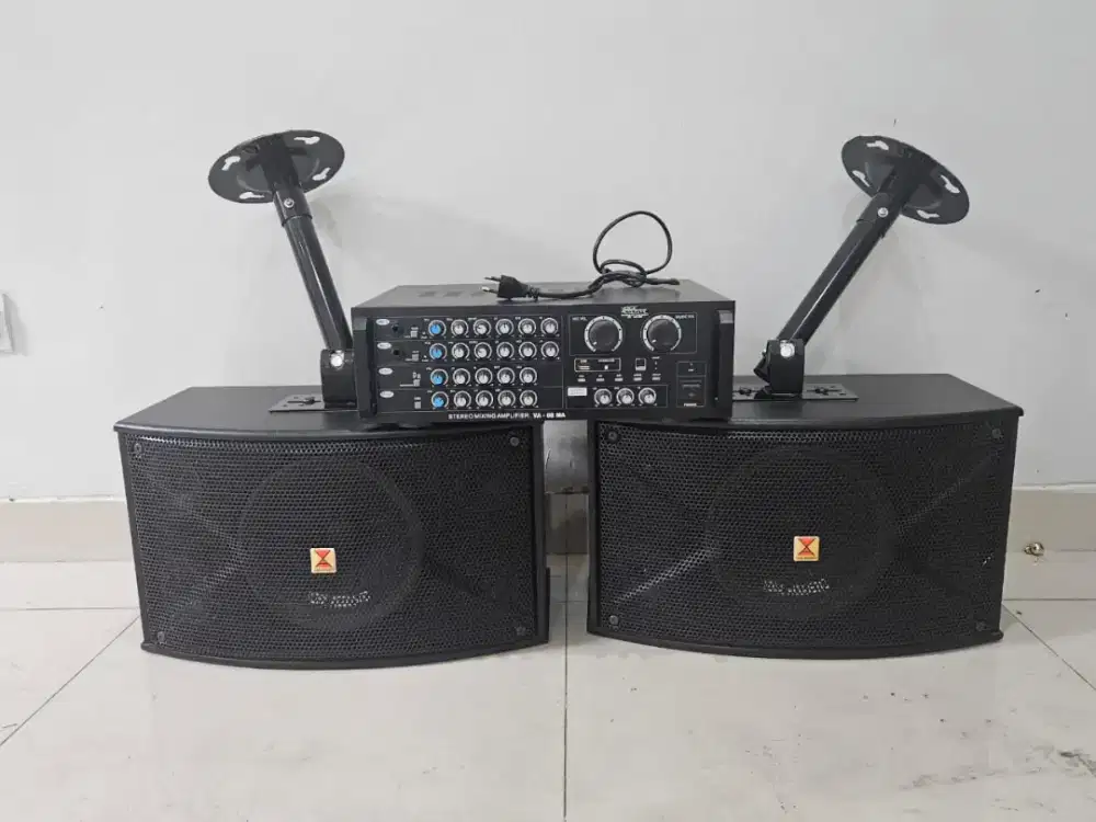 Preloved Speaker Karaoke - 1 Set

Merek sound accoustic