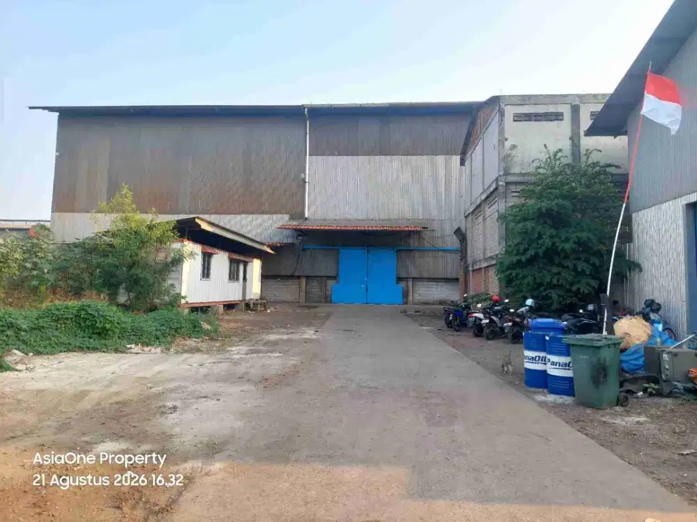 Disewakan,  Gudang dan Lahan dalam kawasan Mandiri di Tambun Selatan. Bekasi. Jawa Barat.