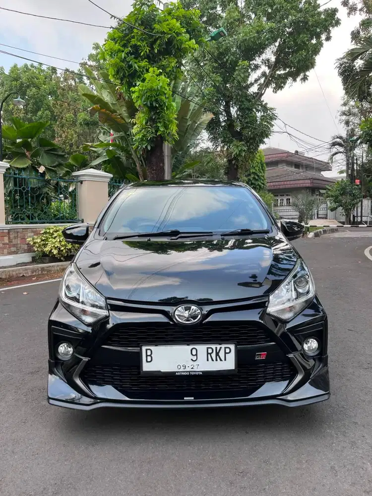 Agya 1.2 GR Sport Edition Matic 2022 Hitam (type tertinggi)