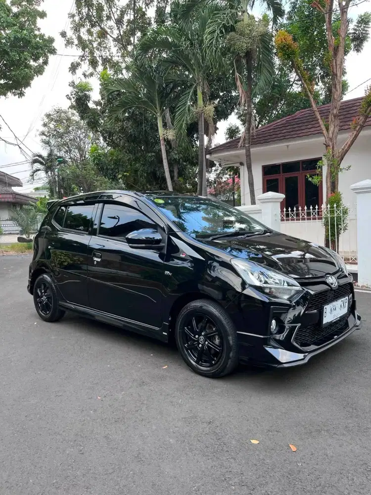 Agya 1.2 GR Sport Edition Matic 2022 Hitam (type tertinggi)