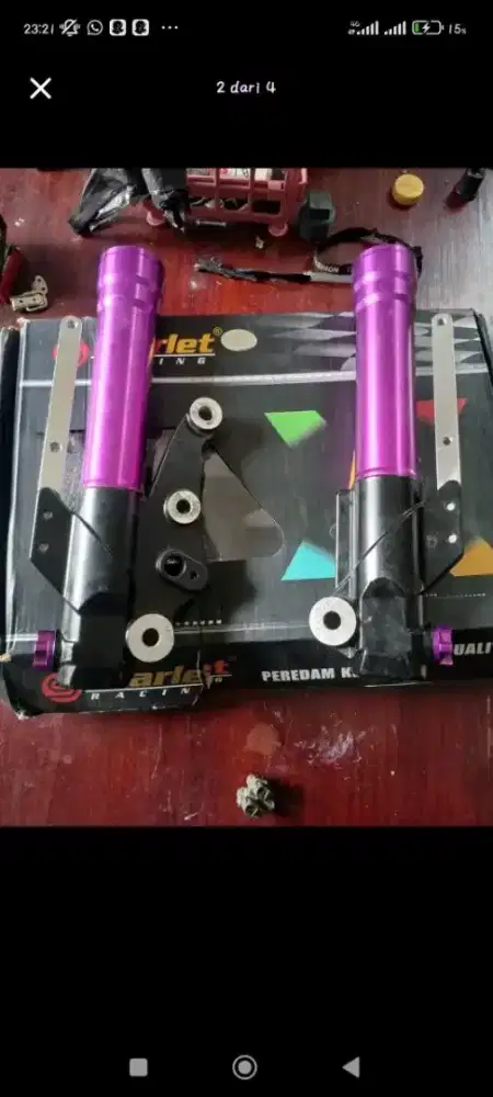 Tabung shock dpan NMAX old