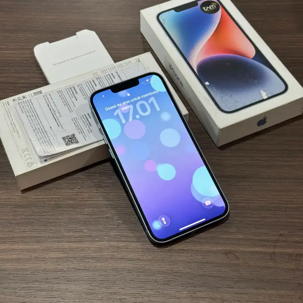 IPhone 14 128GB [ Blue ] Garansi Resmi iBox