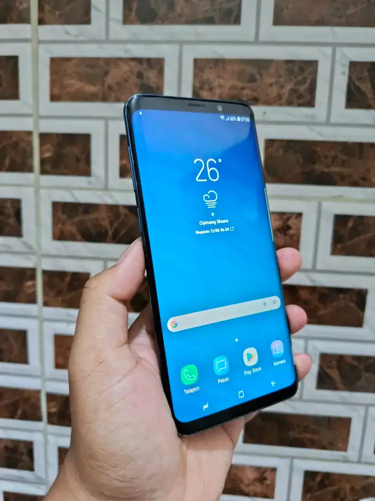 JUAL CEPAT SAMSUNG S9 PLUS 6/64 GB RESMI SEIN SECOND MURAH