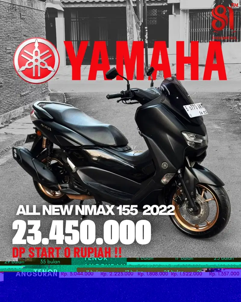 YAMAHA ALL NEW N-MAX 155 VVA 2022