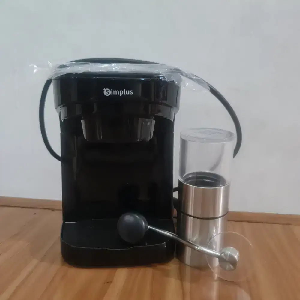 Mesin Kopi Elektrik + Manual Grinder merk Simplus