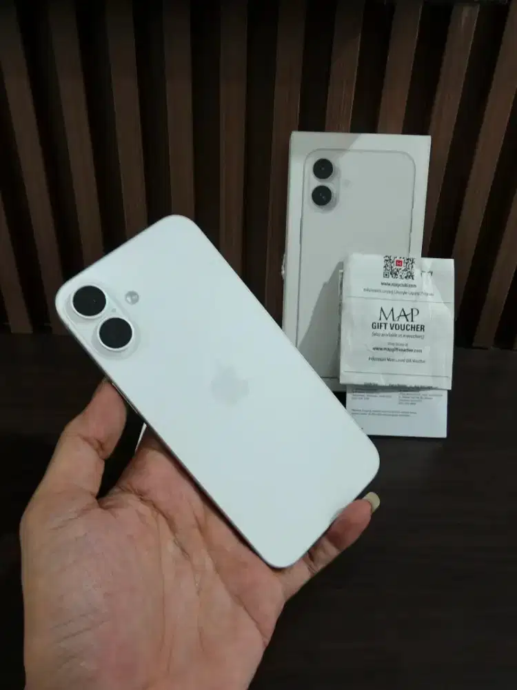 Iphone 16 plus 128gb white ibox