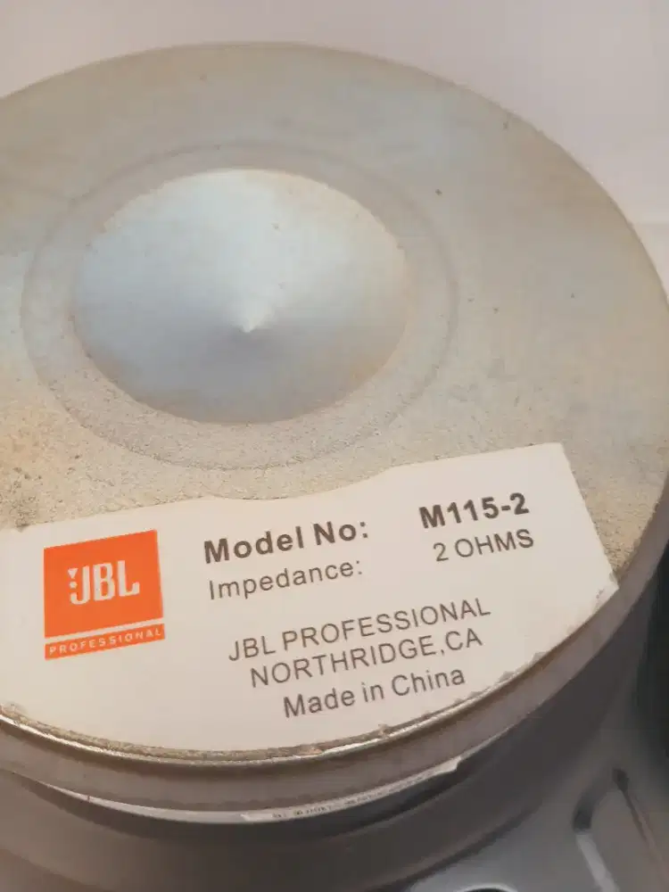 Di Jual sepasang speaker JBL 15