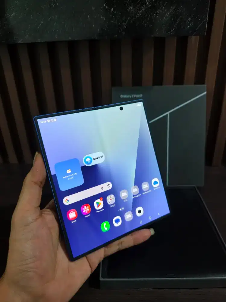 Samsung Z Fold 7 12/512gb Blue Resmi