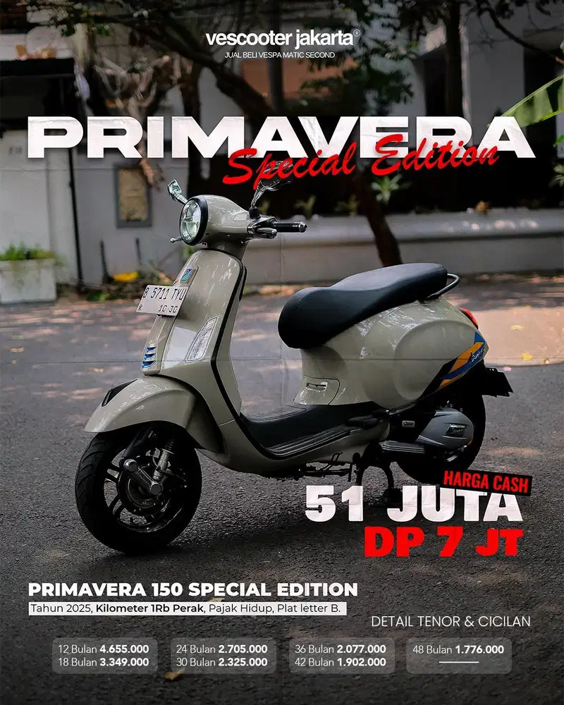 VESPA PRIMAVERA 150 SPECIAL EDITION 2025