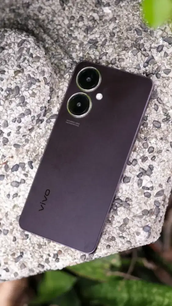 Jual hp vivo Y27, ram 6+6/128, black, hp fullset, harga nego