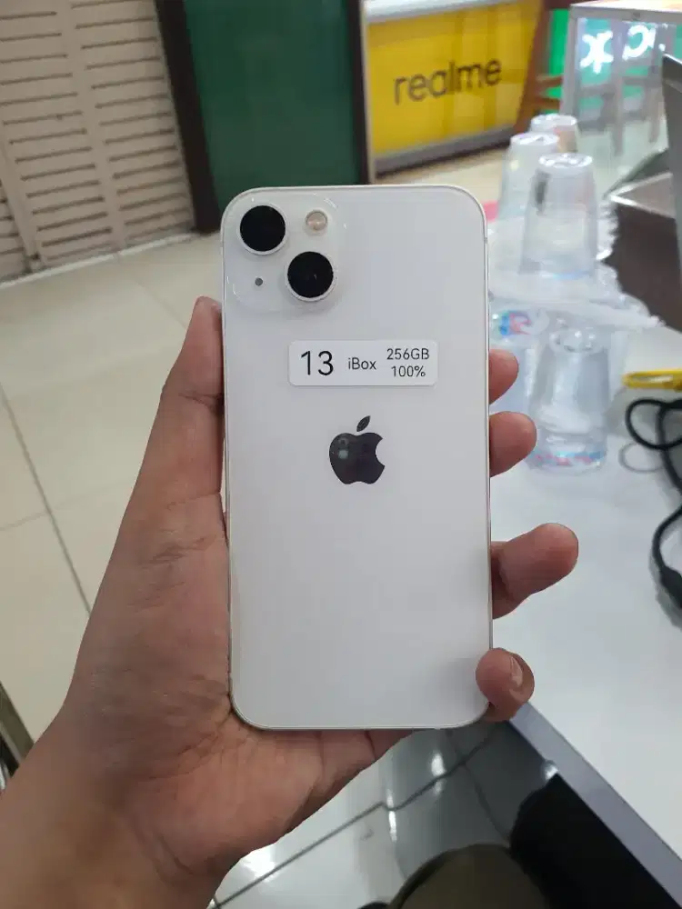 Iphone 13 256 GB Resmi iBox Batrei Baru Genuine