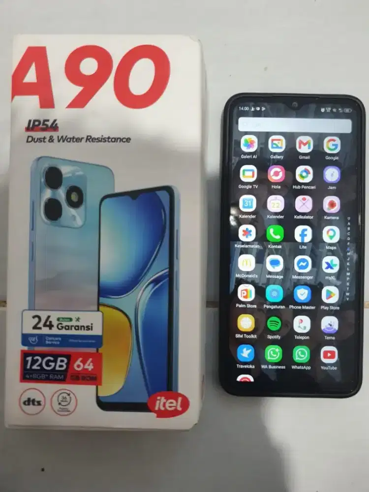 Dijual hp itel A90