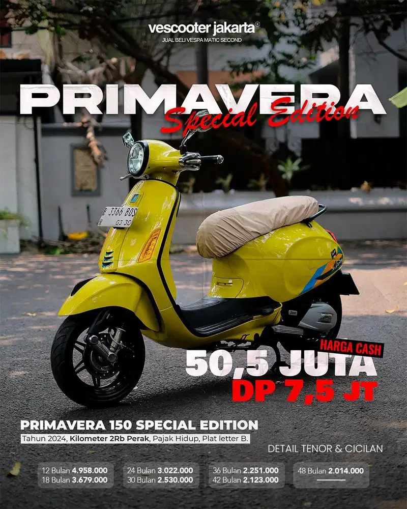 VESPA PRIMAVERA 150 SPECIAL EDITION 2024