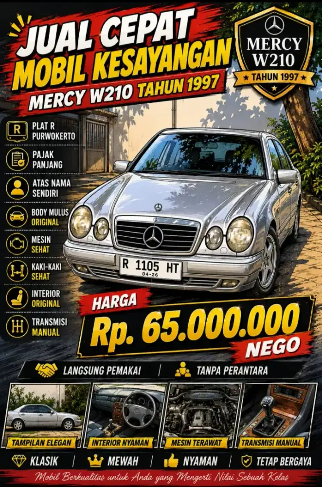 Jual Murah Mercy New Eyes W210