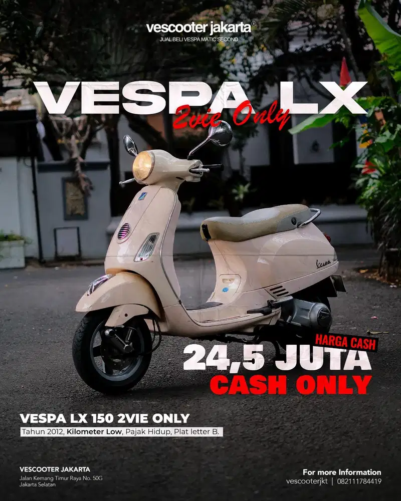 VESPA LX 150 2VIE 2012