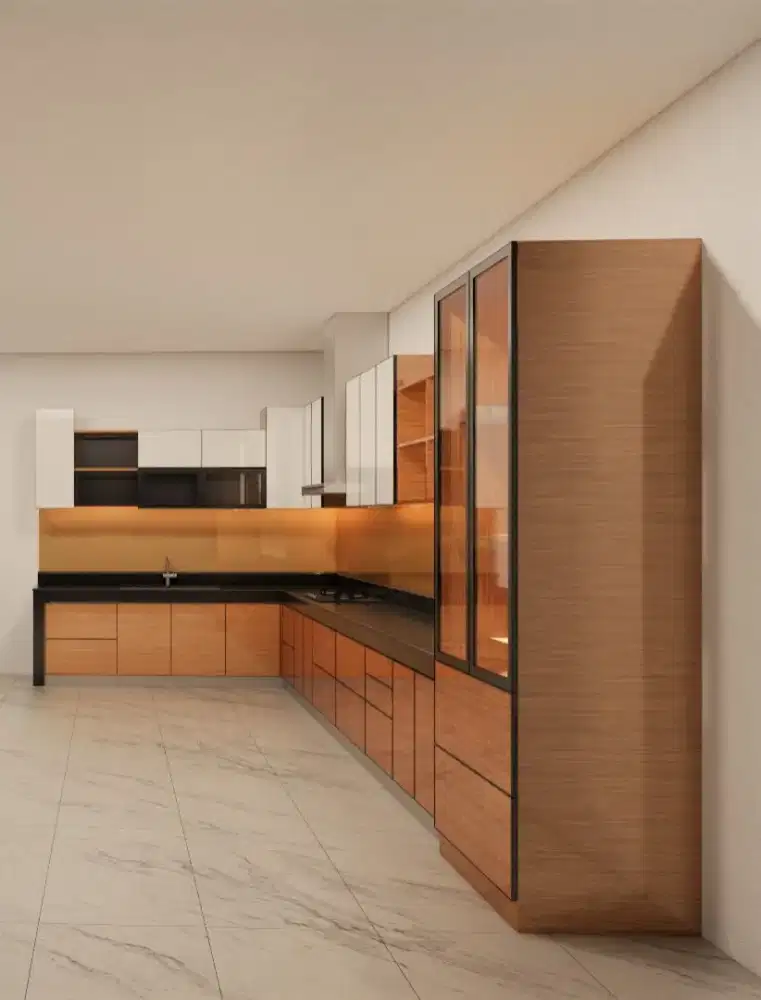 interior kitchenset terjangkau