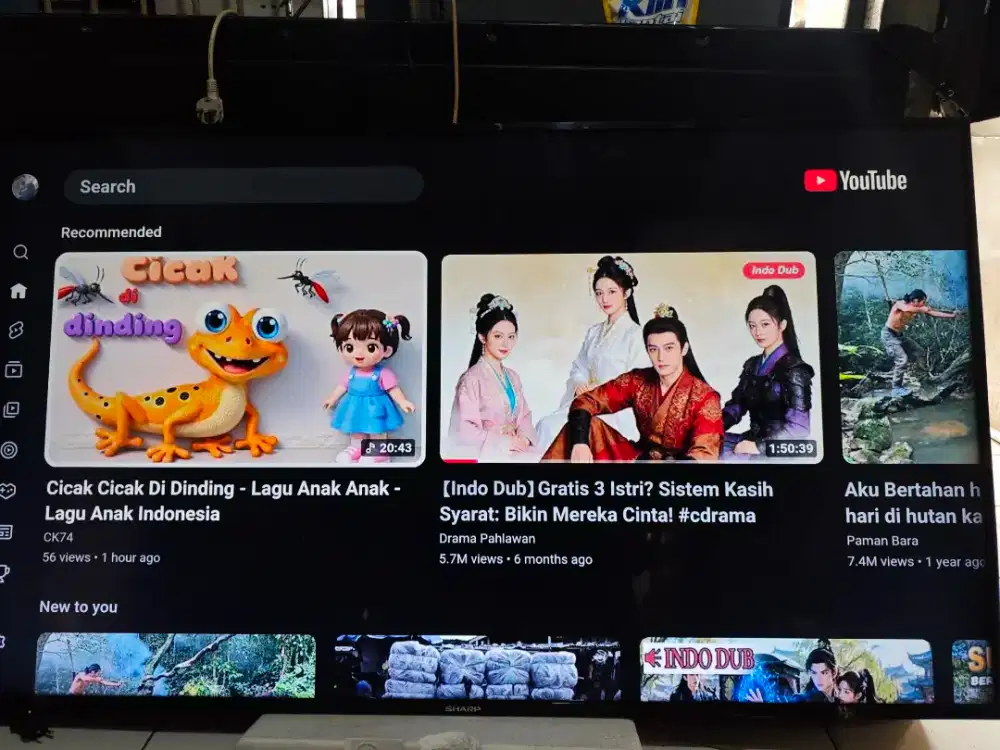 Tv Sharp 60 inch digital/smart