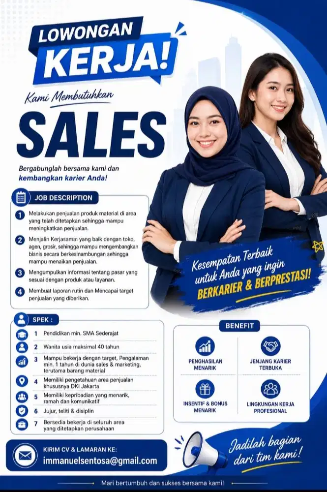 Lowongan Sales Marketing