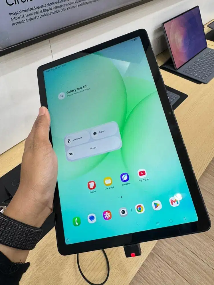 Tablet Samsung tab A11 plus bisa cicilan tanpa kartu kredit. DP Mall