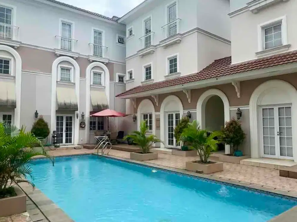 Rumah 3 Lantai Alesha BSD | 4–6 KT | Carport 4+ Mobil | Resort Living | Rp1,4 M