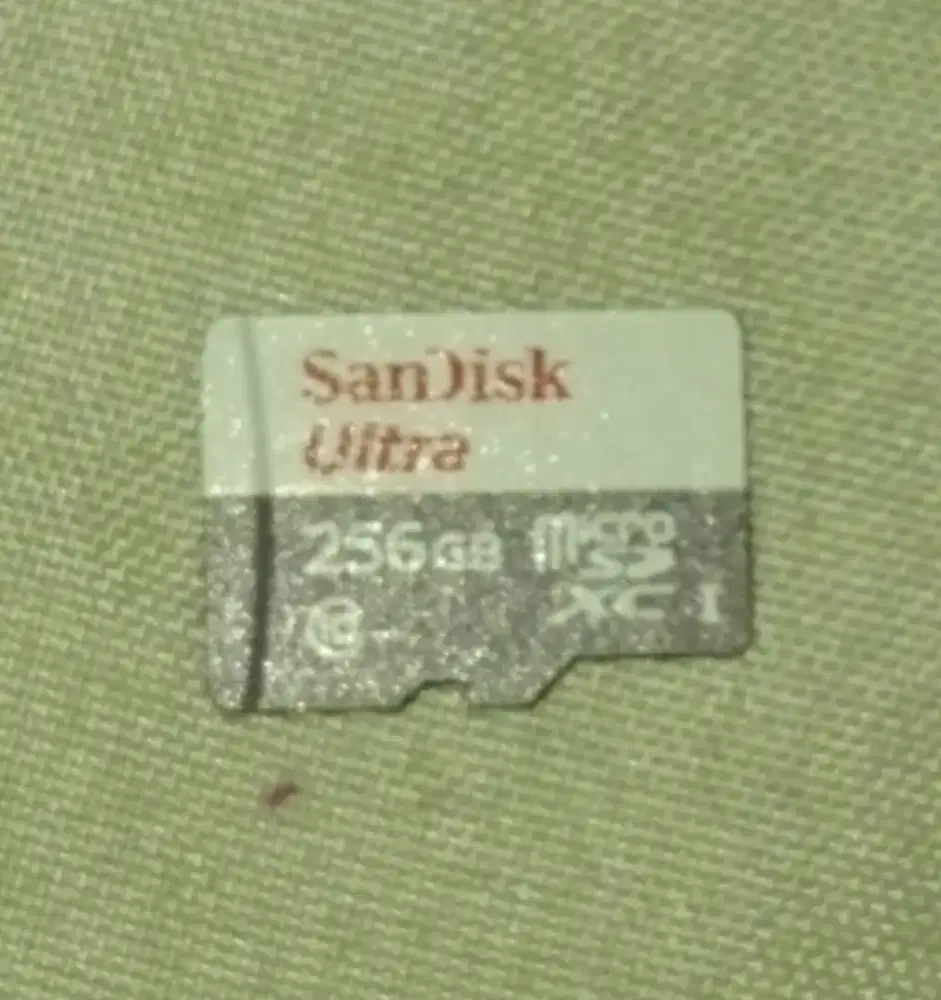 Jual Kartu memory micro SD merek sandisk 256gb