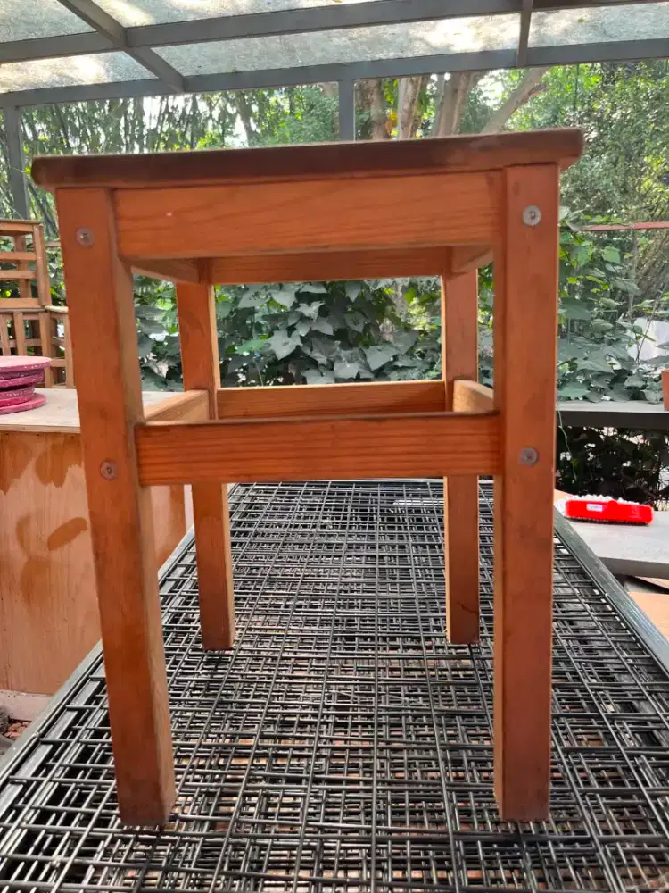 Jual kursi kayu IKEA oddvar,bekas pemakaian cafe