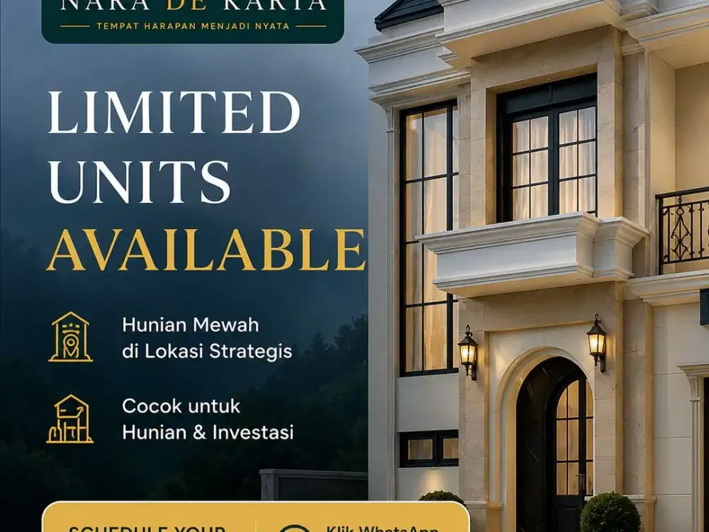 Dapatkan Rumah Elit Jogja American Classic Jl Godean Bonus Kitchen Set